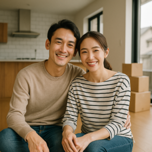新築購入後・30代夫婦
