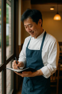 カフェ経営・50代男性